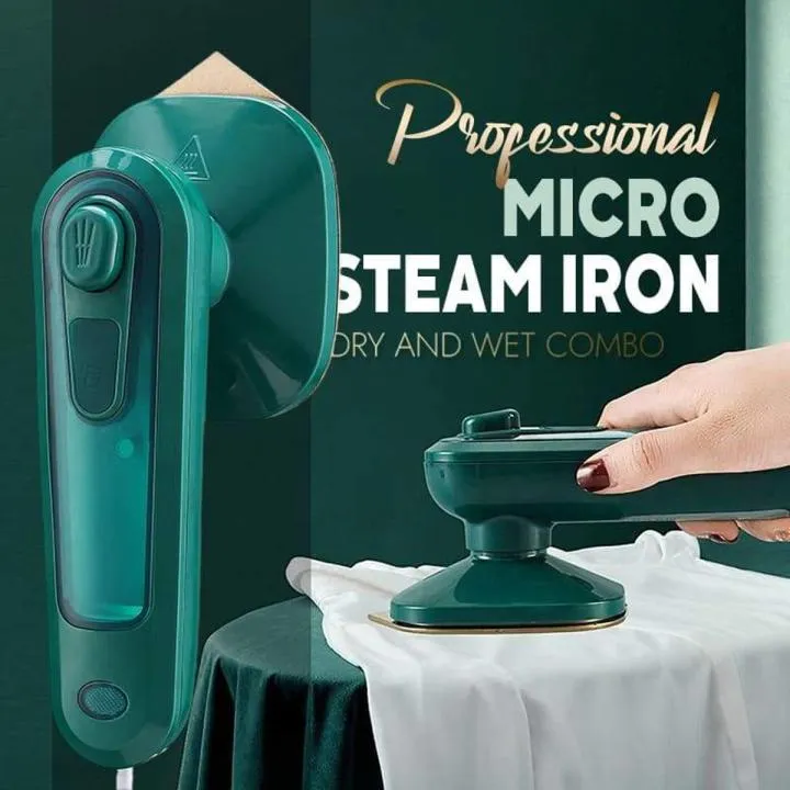 Professional Micro Steam Iron Handheld Household Portable Mini Iron Machine For Home Travel Business & Garment - Iron Machine - Magic Gift Store