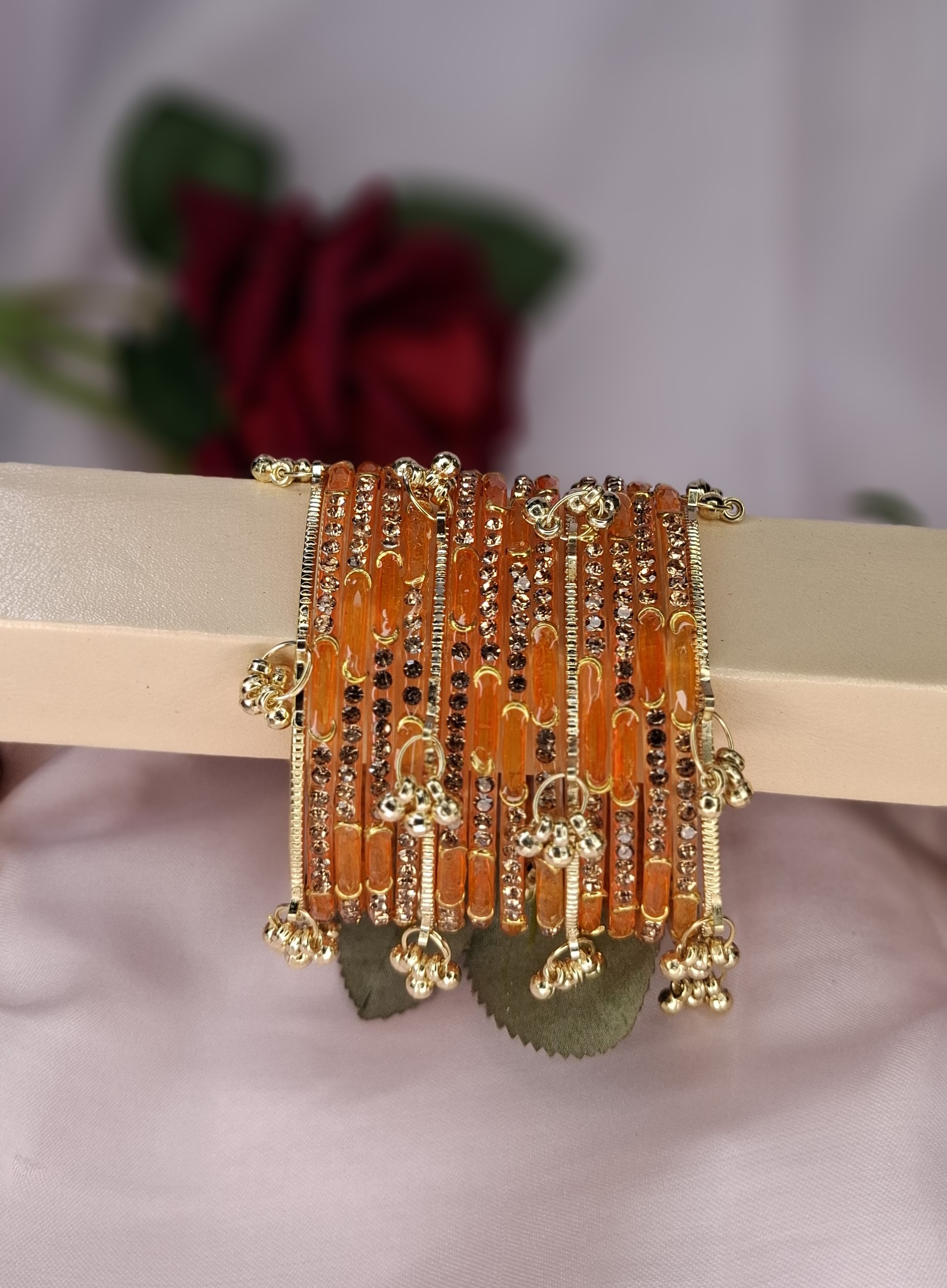 Premium 16Pcs Bangle Set (1 Dozen Dadi Ma & 4Pcs Kashmir)
