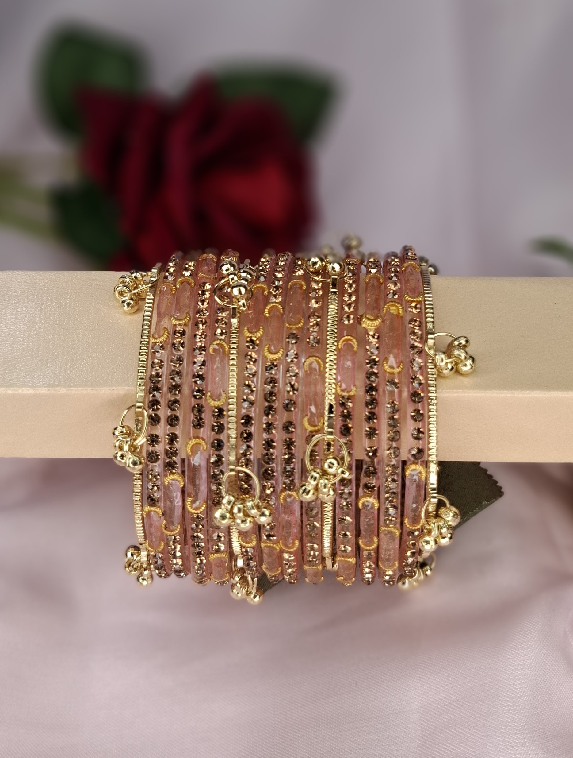 Royal 16Pcs Combo: 1 Dozen Dadi Ma & 4Pcs Kashmir Bangles